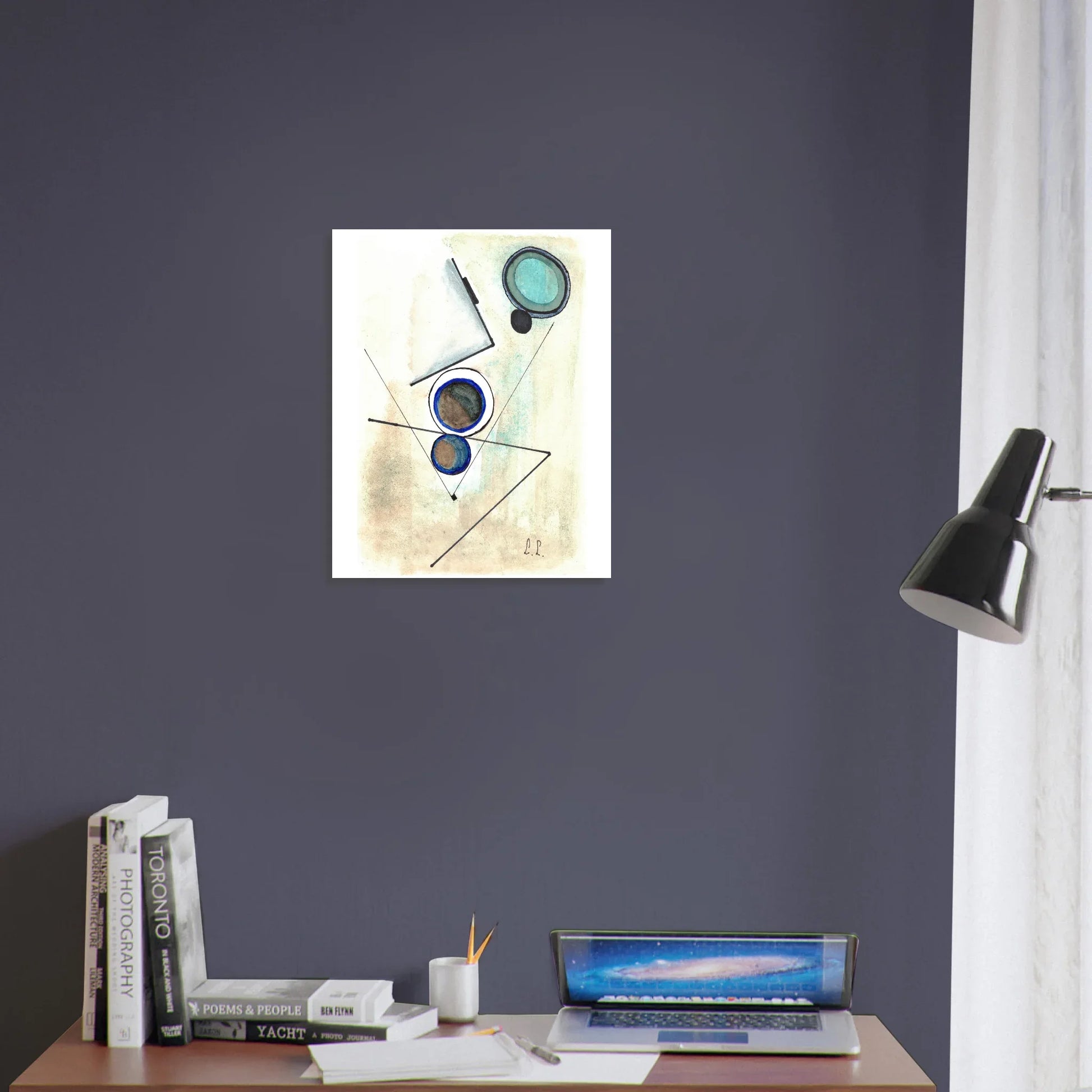 Affiche premium sur papier mat – Art mural de qualité supérieure - Laure Leprince - Artiste Peintre