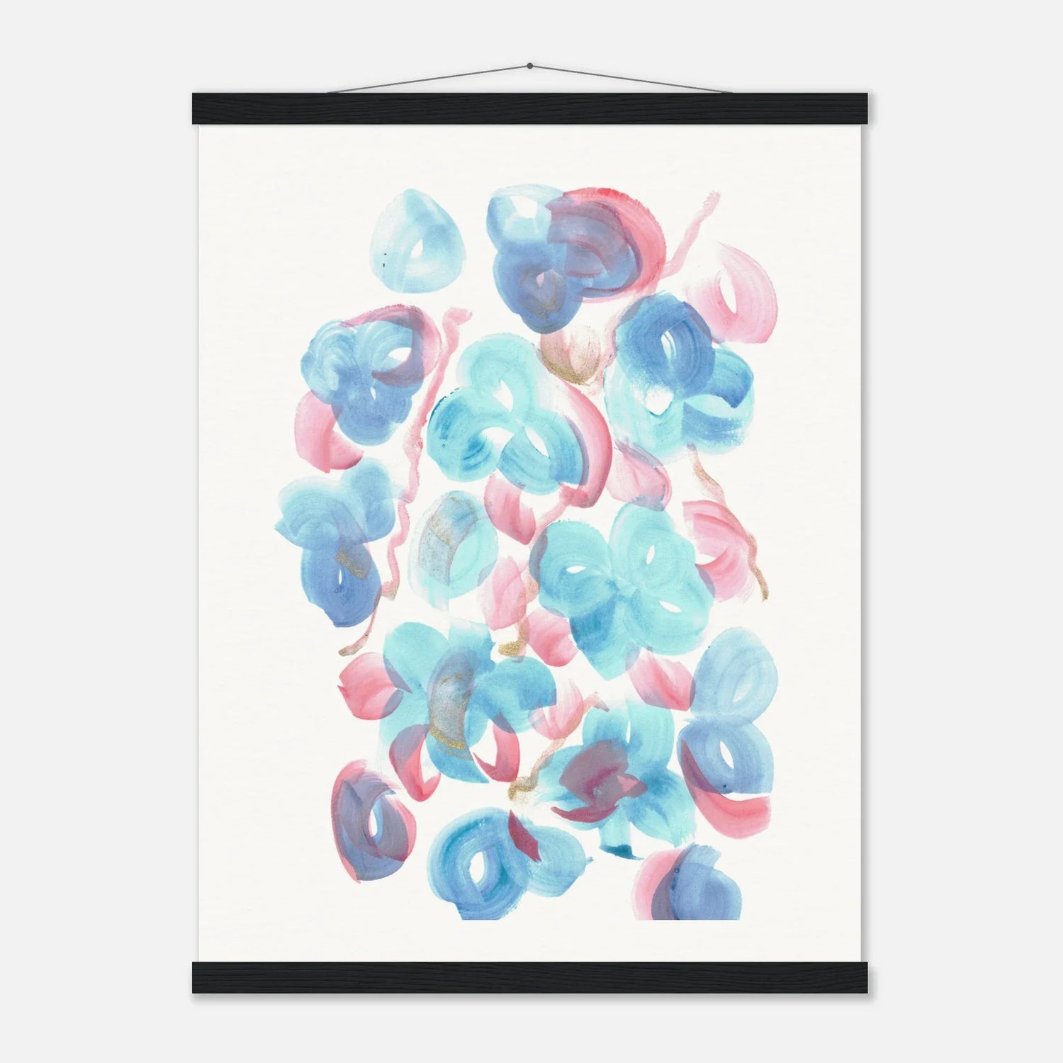 Museum-Quality Matte Paper Poster with Hanger Masque - Laure Leprince - Artiste Peintre