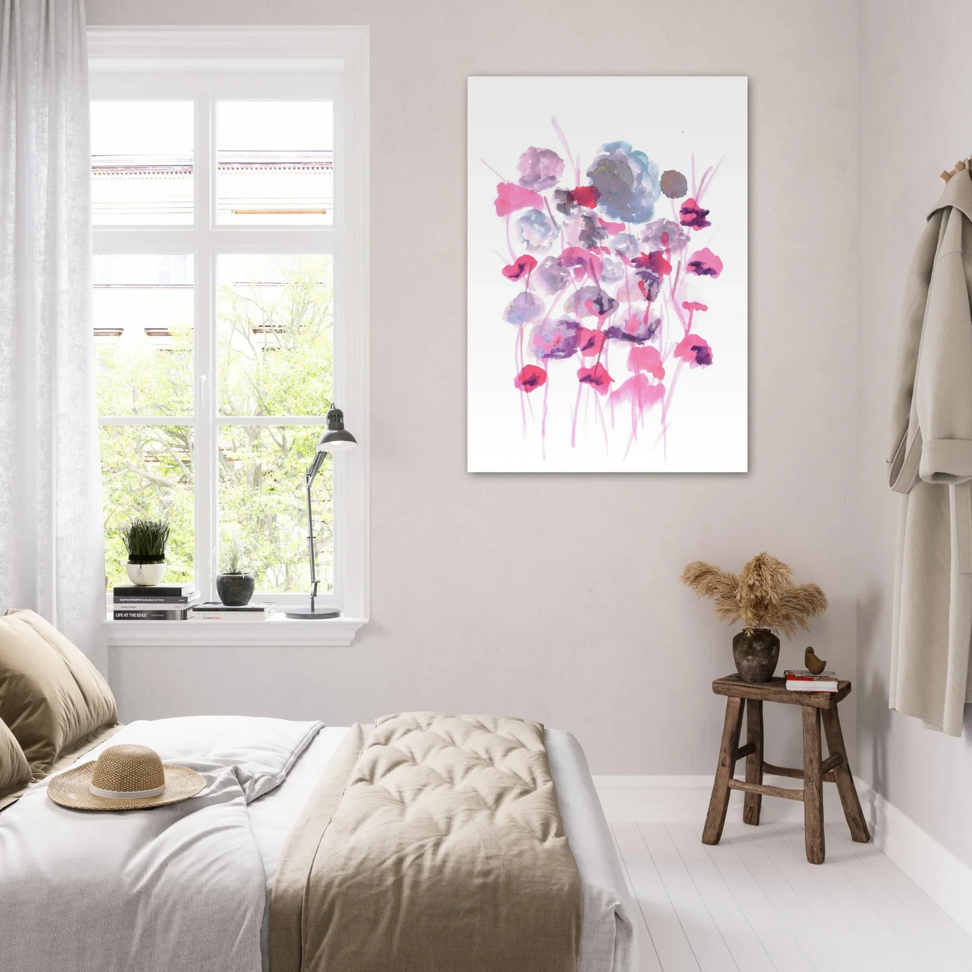 Premium Matte Paper Poster Aquarelle Originale RDJ3-12 - Laure Leprince - Artiste Peintre