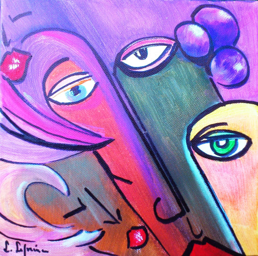 Peinture œuvre Originale Numérique Trouncho 201 - Laure Leprince - Artiste Peintre