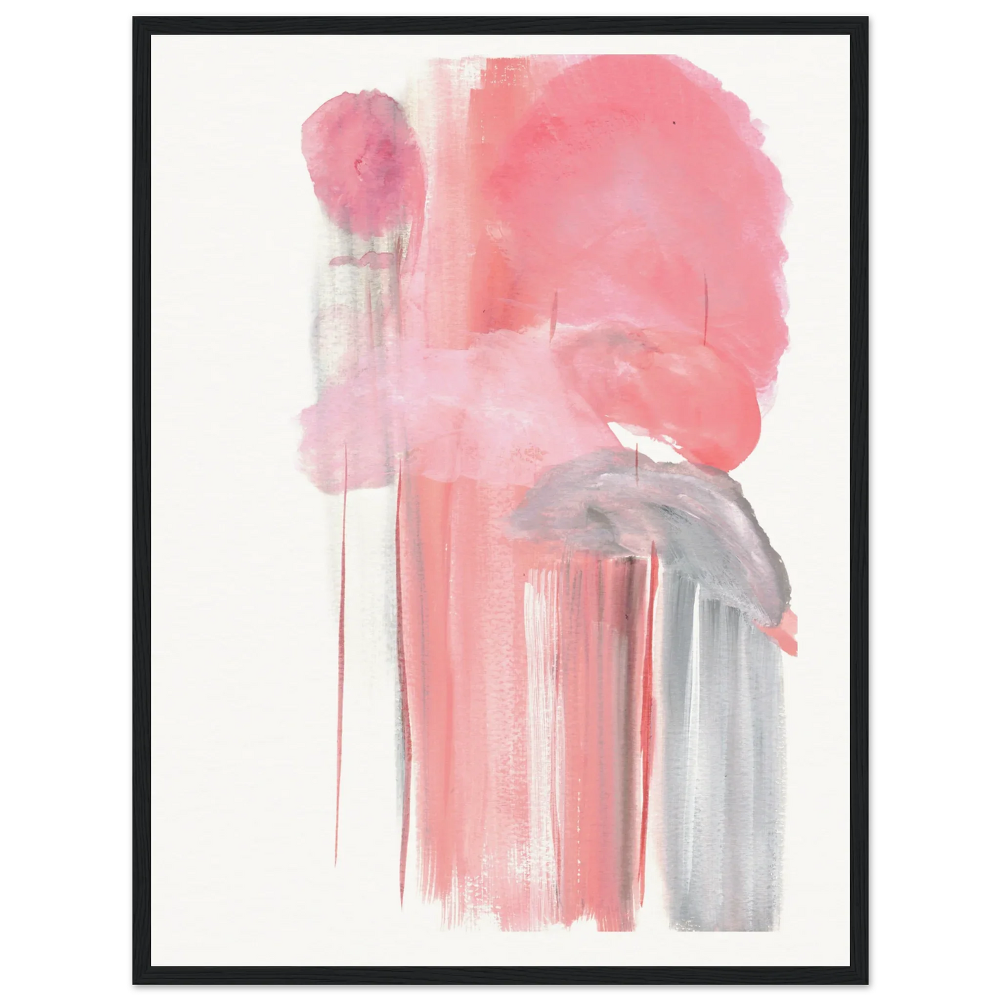 Affiche Encadrée Museum-Quality Matte Paper Wooden Framed Aurora Drift - Laure Leprince - Artiste Peintre