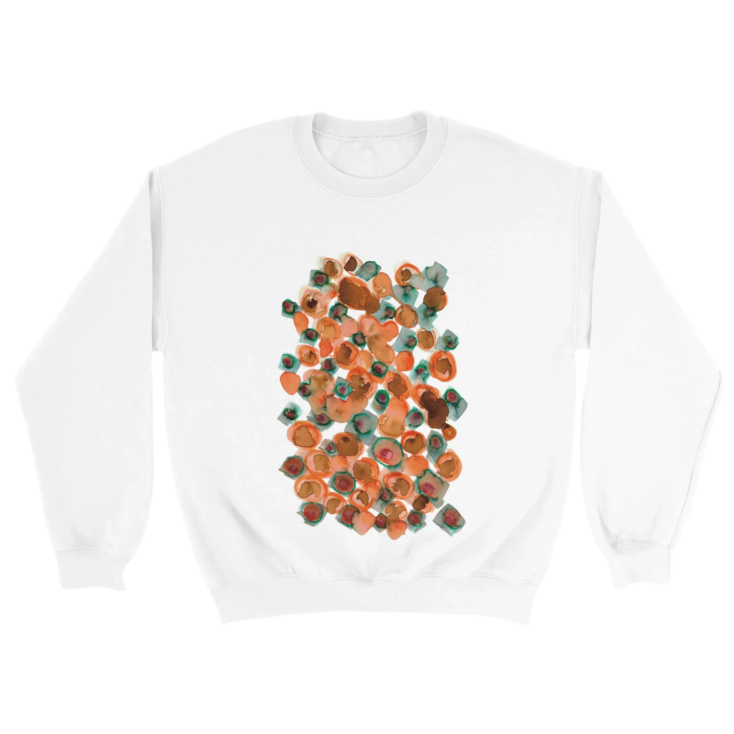 Sweatshirt Unisexe Classique Constellation D'ambre – Impression Artistique Multicolore | Premium Cotton Blend - Laure Leprince - Artiste Peintre