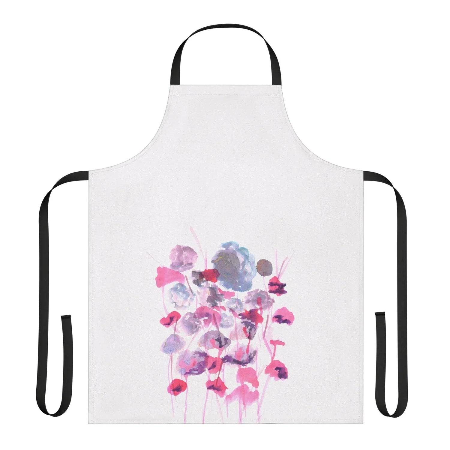 Abstract Apron Jardin D'ombrelles – Artistic Kitchen Chef Gift - Laure Leprince - Artiste Peintre