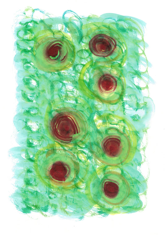 Aquarelle œuvre Originale Numérique 074