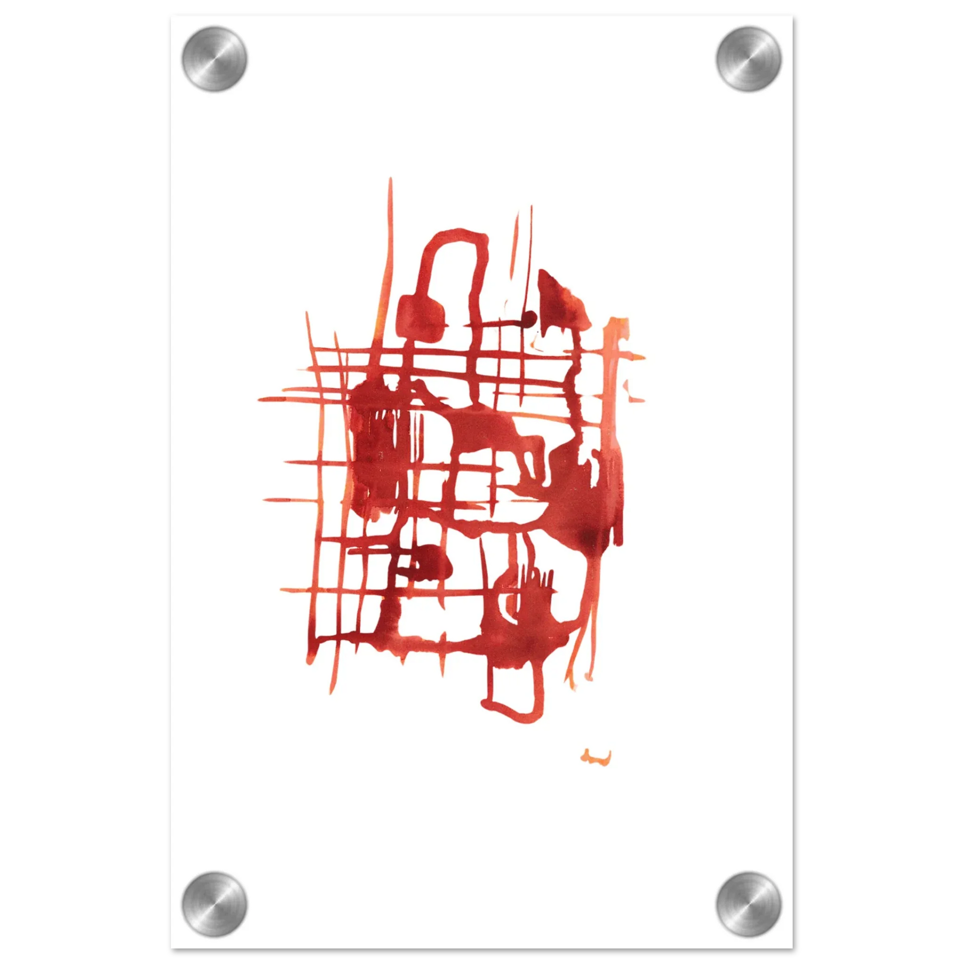 Impression sur acrylique brillante Solar Frame | Art contemporain par Laure Leprince - Laure Leprince - Artiste Peintre
