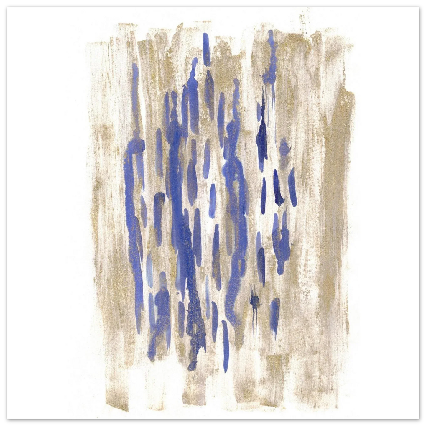 Premium Matte Paper Poster Aquarelle Originale RDJ3-17 - Laure Leprince - Artiste Peintre