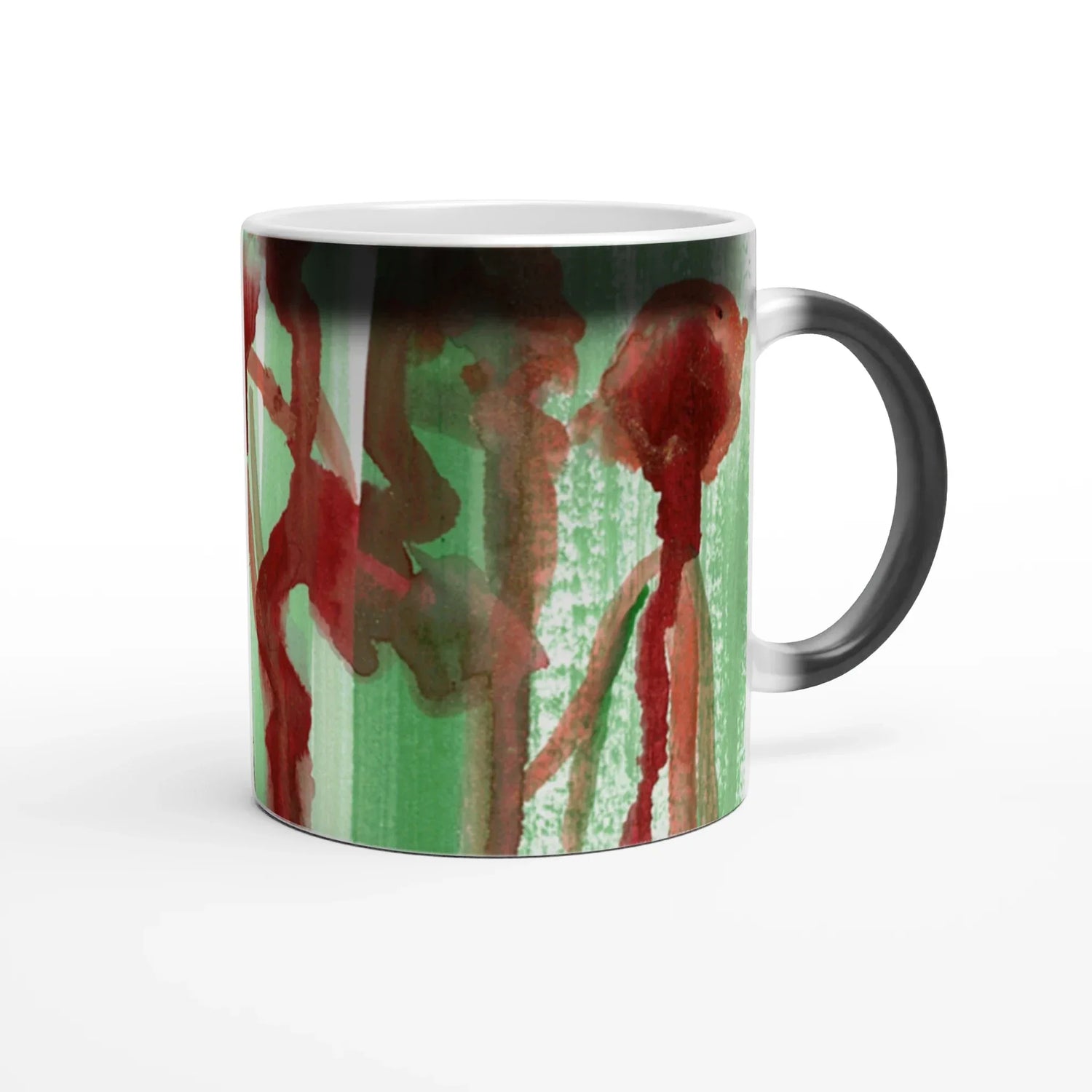 Mug magique en céramique 325 ml – Révèlez votre motif à la chaleur Forest Choir - Laure Leprince - Artiste Peintre