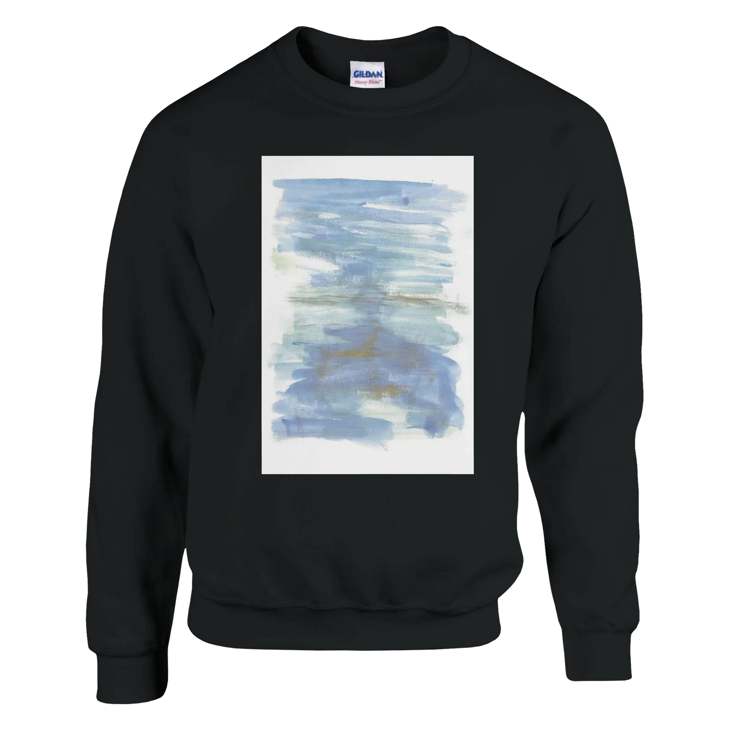 Sweatshirt Unisexe Classique Silent Water– Impression Artistique Multicolore - Laure Leprince - Artiste Peintre