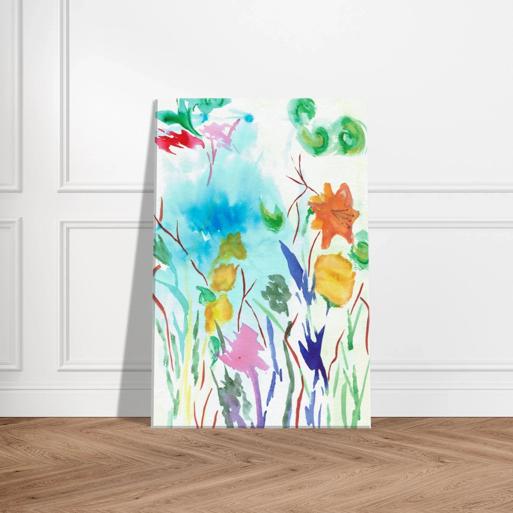 Affiche Premium Mat Jardin Lumineux – Texture naturelle & beauté intemporelle - Laure Leprince - Artiste Peintre