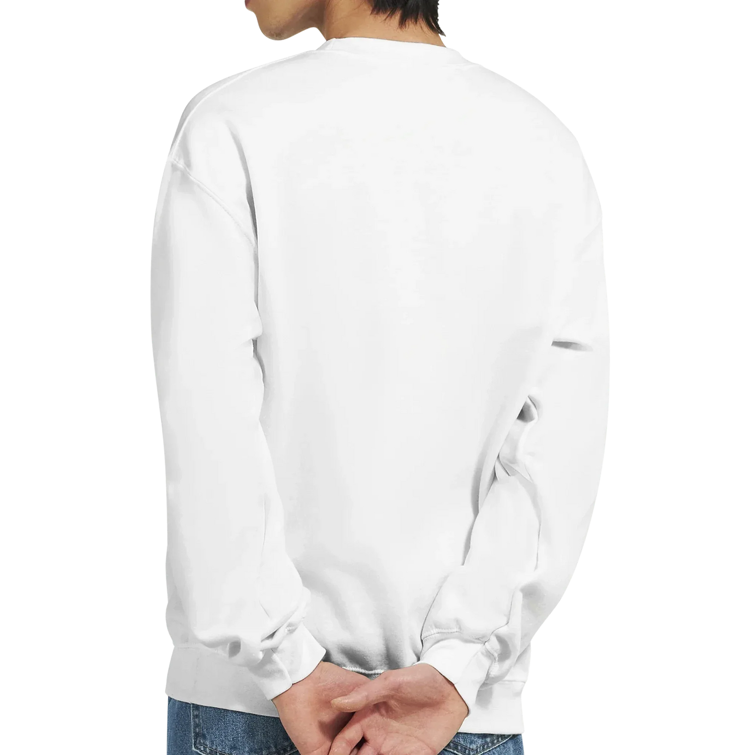 Sweatshirt Unisexe Classiques Saphir Ambre Impression Artistique Multicolore - Laure Leprince - Artiste Peintre