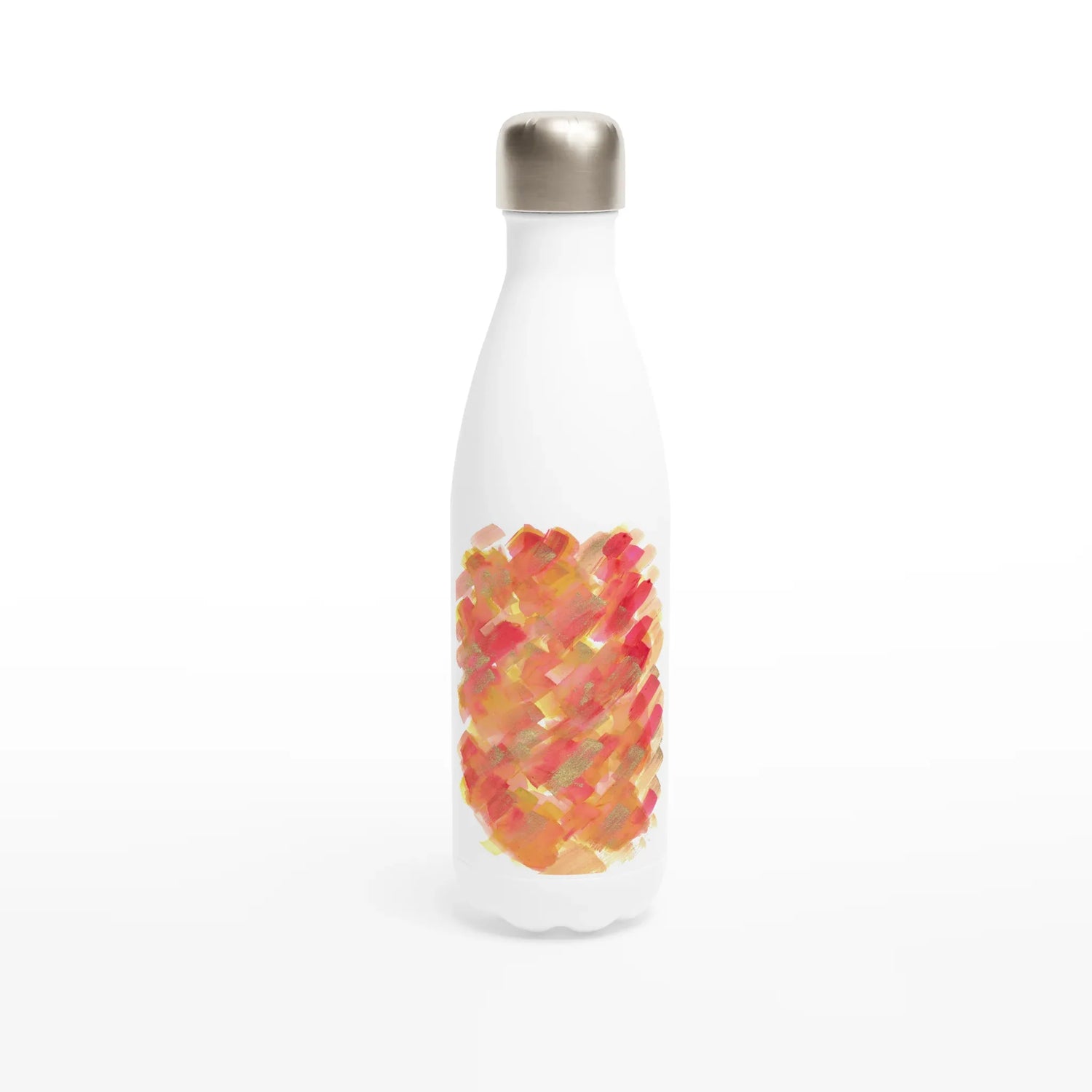 Bouteille isotherme en acier inoxydable 500 ml – Design artistique exclusif Sunset Ember - Laure Leprince - Artiste Peintre