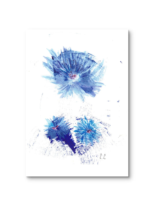 🎨 Abstraction spontanée – Aquarelle intuitive par Laure Leprince