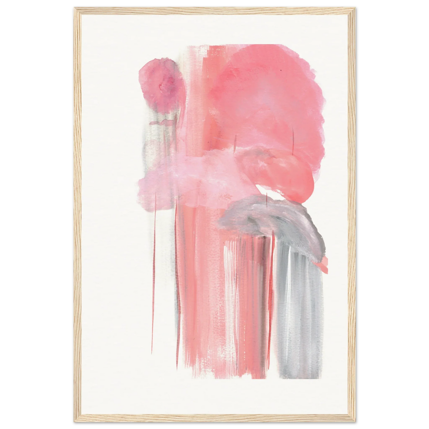 Affiche Encadrée Museum-Quality Matte Paper Wooden Framed Aurora Drift - Laure Leprince - Artiste Peintre