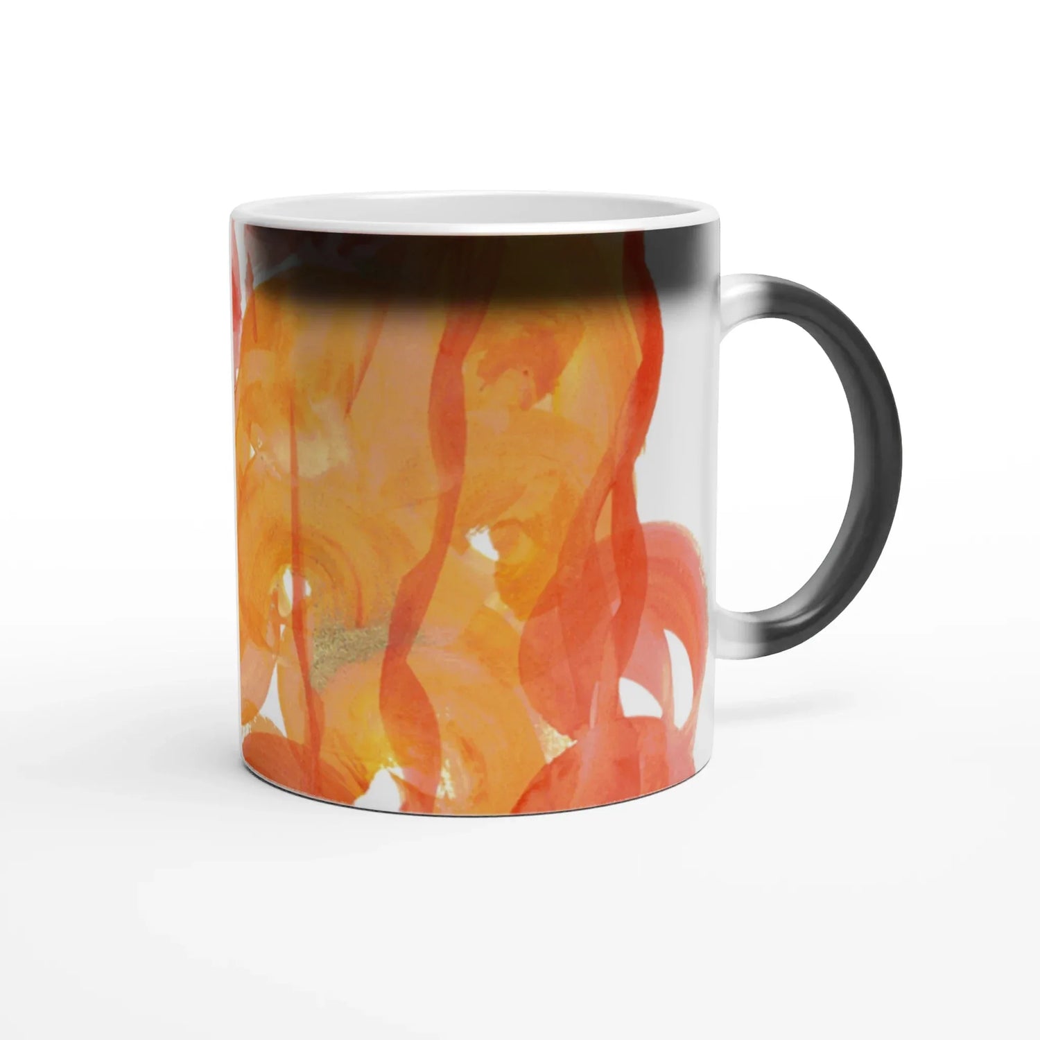 Mug magique en céramique 325 ml – Révèlez votre motif à la chaleur Sunrice Flora - Laure Leprince - Artiste Peintre