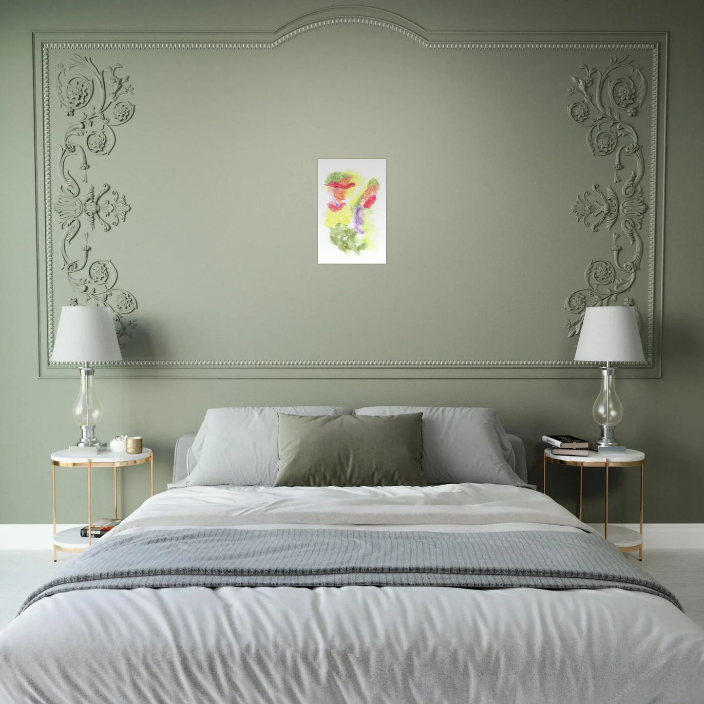 Affiche Iris Sépia - Laure Leprince - Artiste Peintre