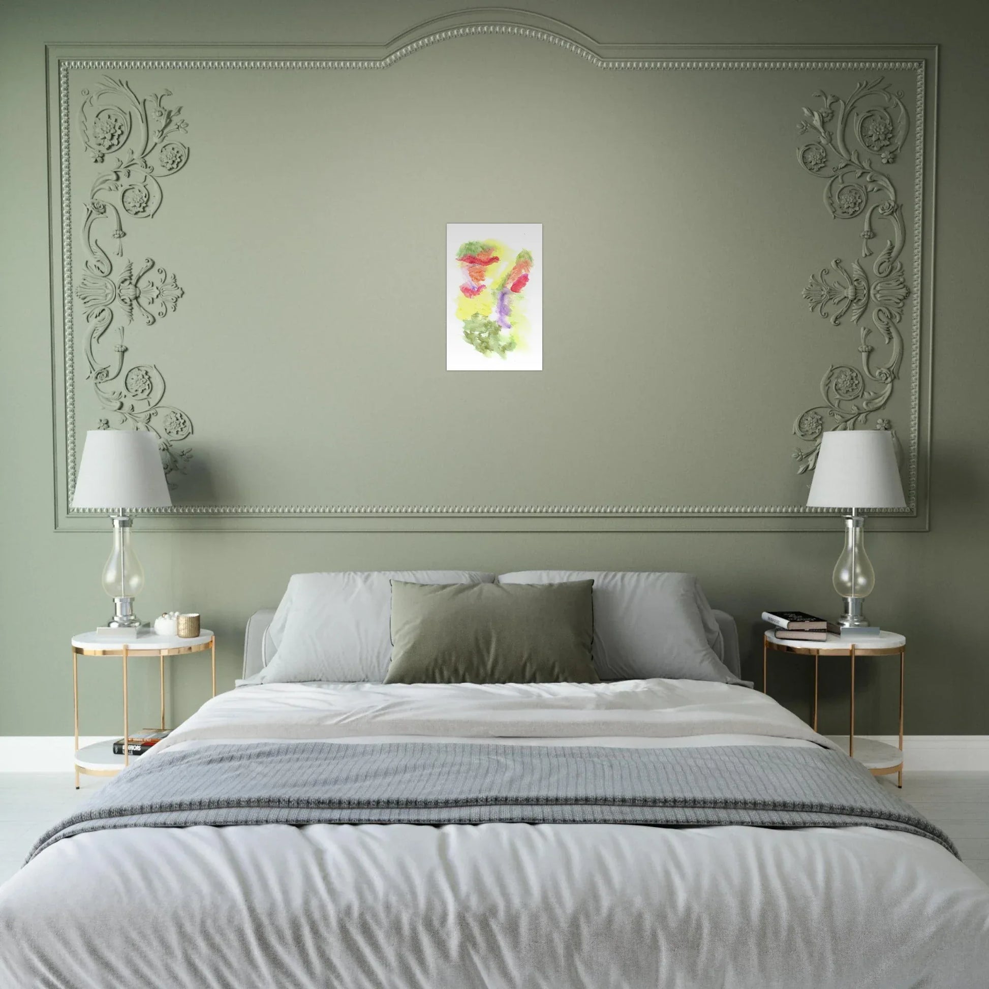 Affiche Iris Sépia - Laure Leprince - Artiste Peintre