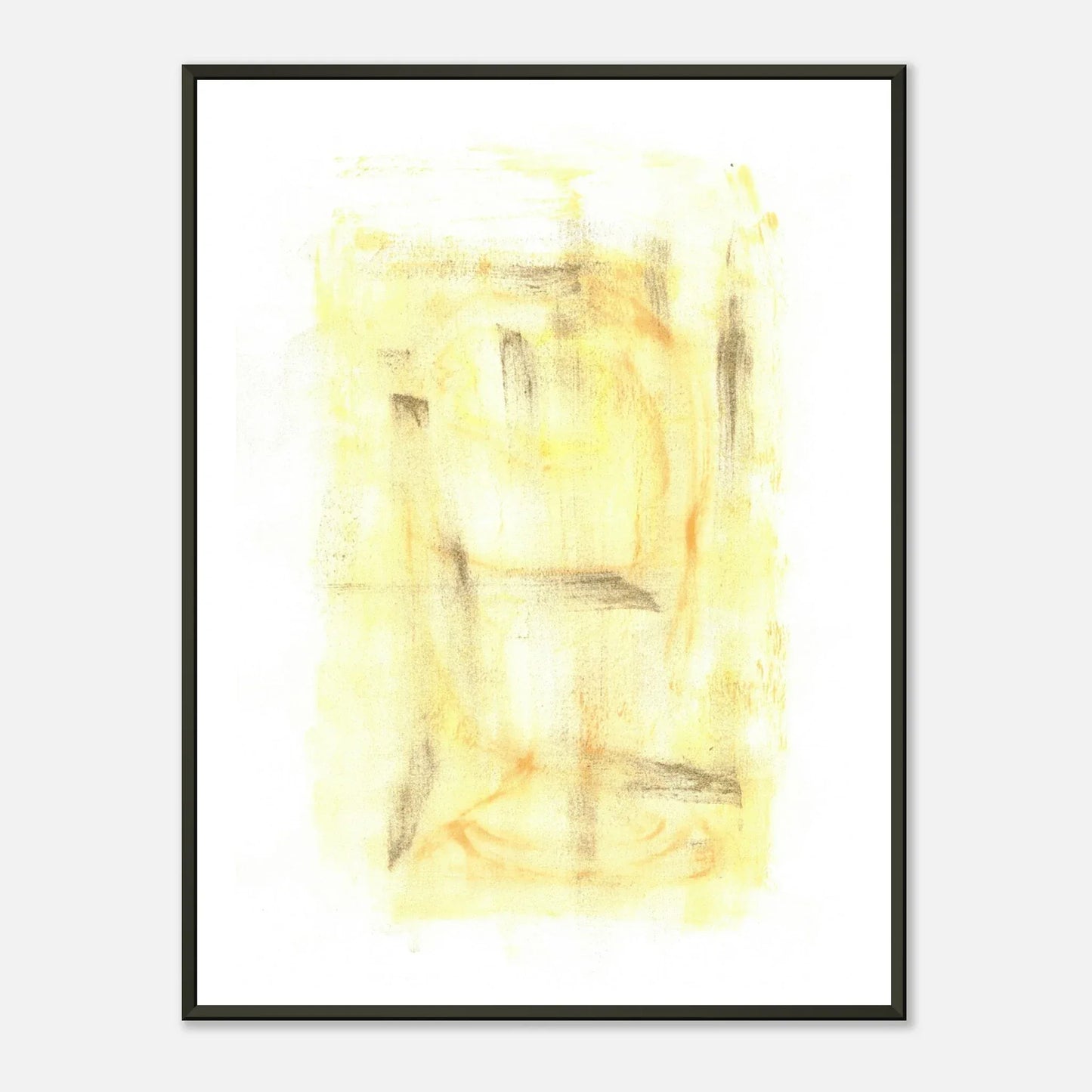 Classic Semi-Glossy Paper Metal Framed Post Golden Haze - Laure Leprince - Artiste Peintre