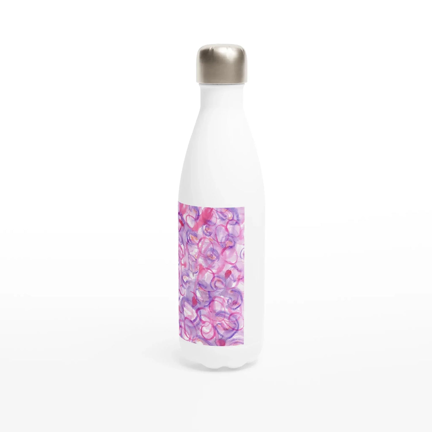 Bouteille isotherme en acier inoxydable 500 ml Floraison Intime – Design artistique exclusif - Laure Leprince - Artiste Peintre