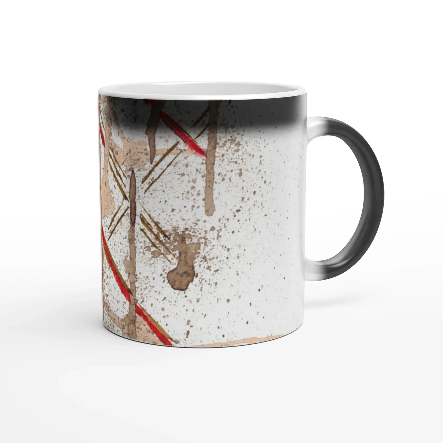 Mug magique en céramique 325 ml particules – Révèle votre motif à la chaleur - Laure Leprince - Artiste Peintre