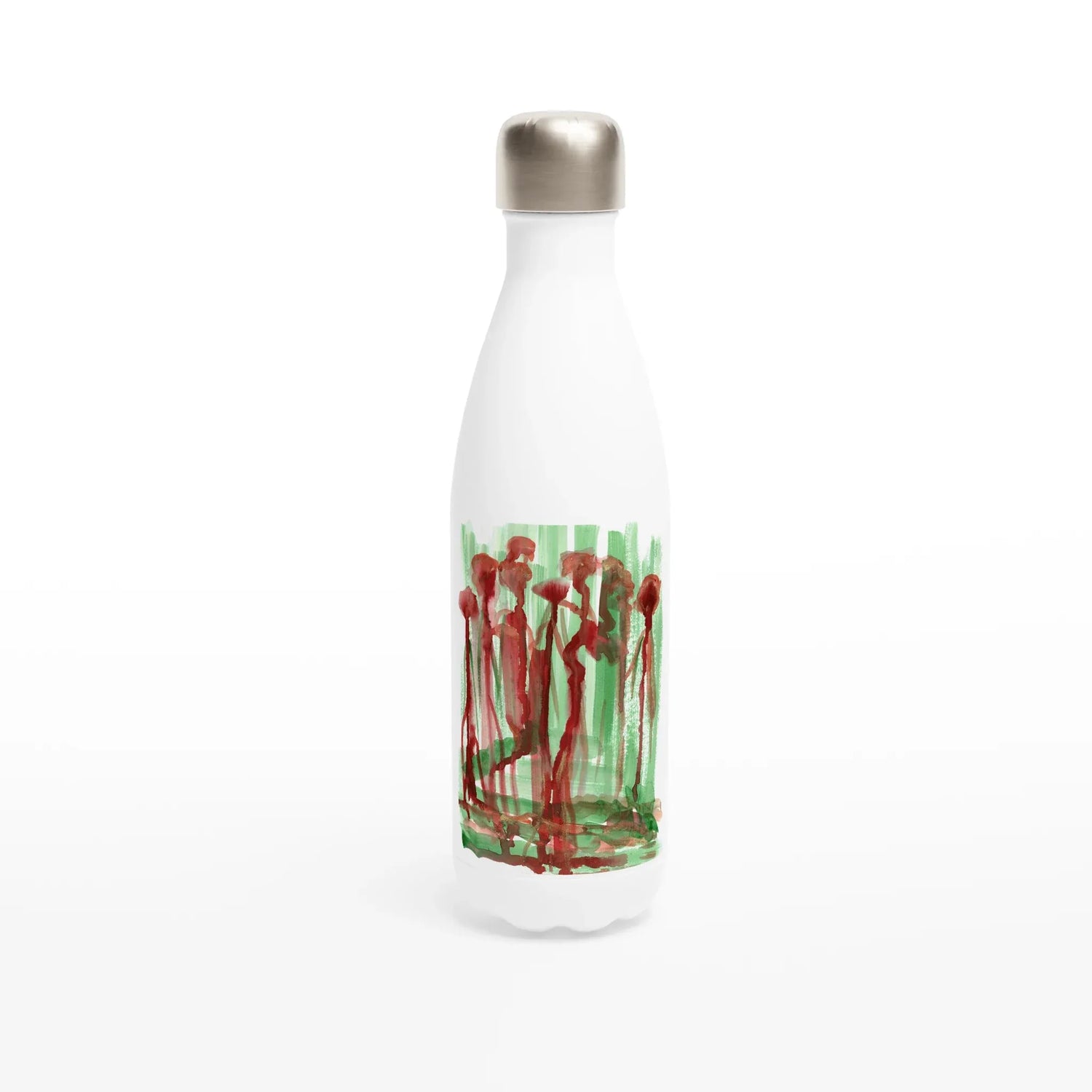 Bouteille isotherme en acier inoxydable 500 ml Forest Choir – Design artistique exclusif - Laure Leprince - Artiste Peintre