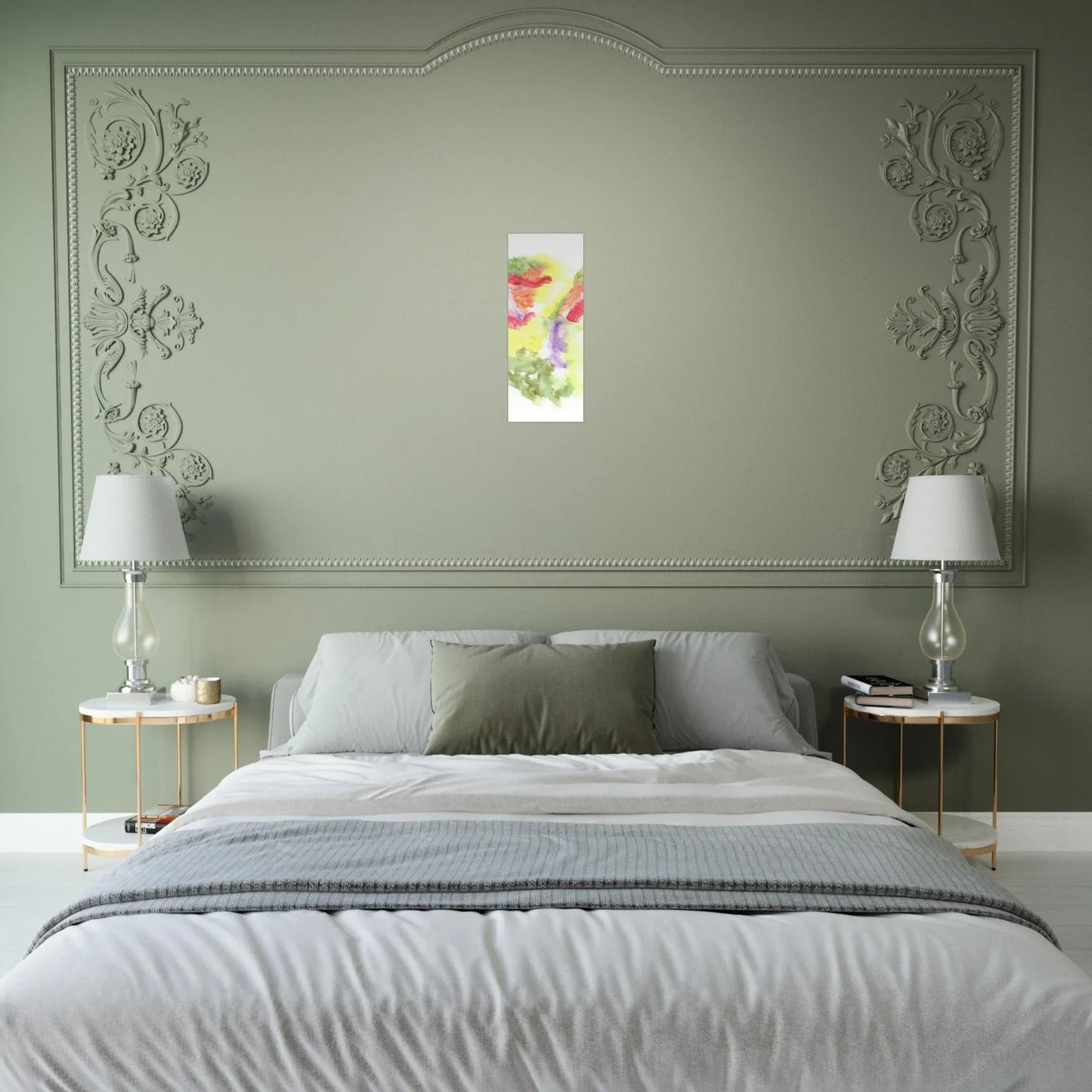 Affiche Iris Sépia - Laure Leprince - Artiste Peintre