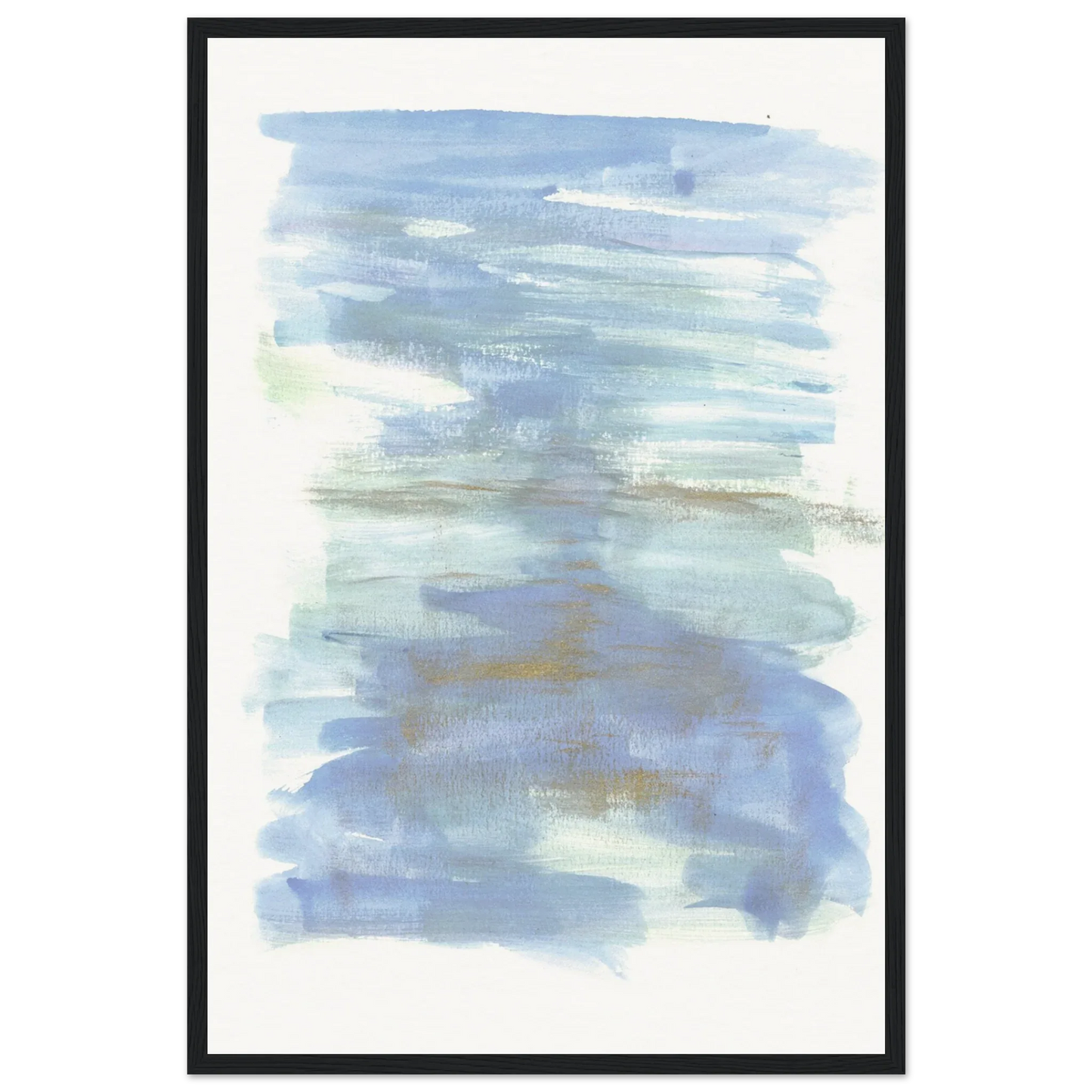Affiche Encadrée Museum-Quality Matte Paper Aluminium Framed Poste Silent Water - Laure Leprince - Artiste Peintre