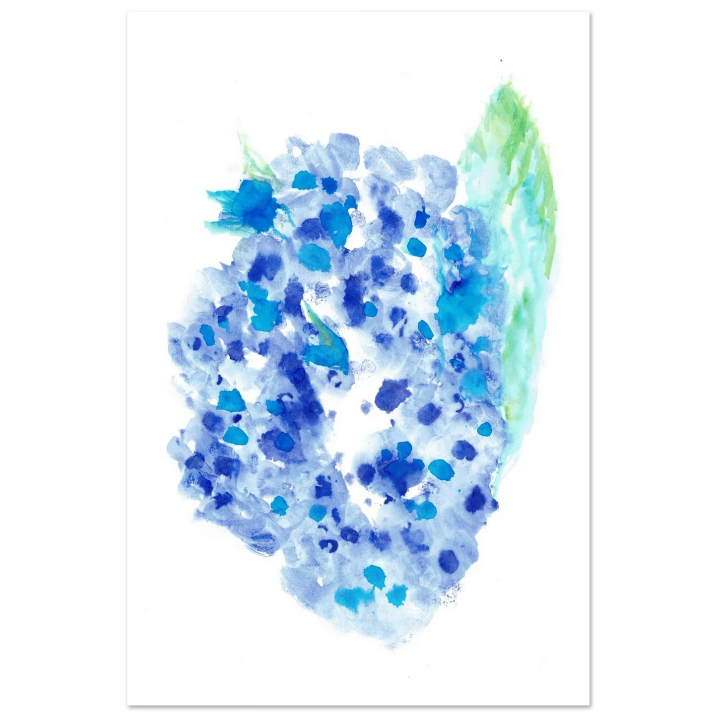 Premium Matte Paper Poster Aquarelle Originale RDJ3-2 - Laure Leprince - Artiste Peintre
