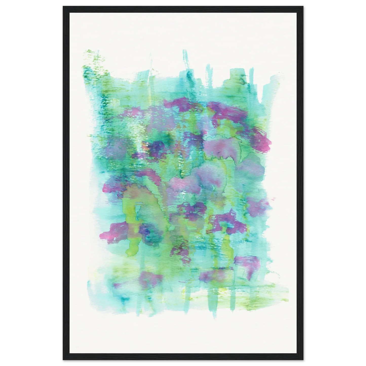 Museum-Quality Matte Paper Wooden Framed Poste Eclosions Sauvages - Laure Leprince - Artiste Peintre