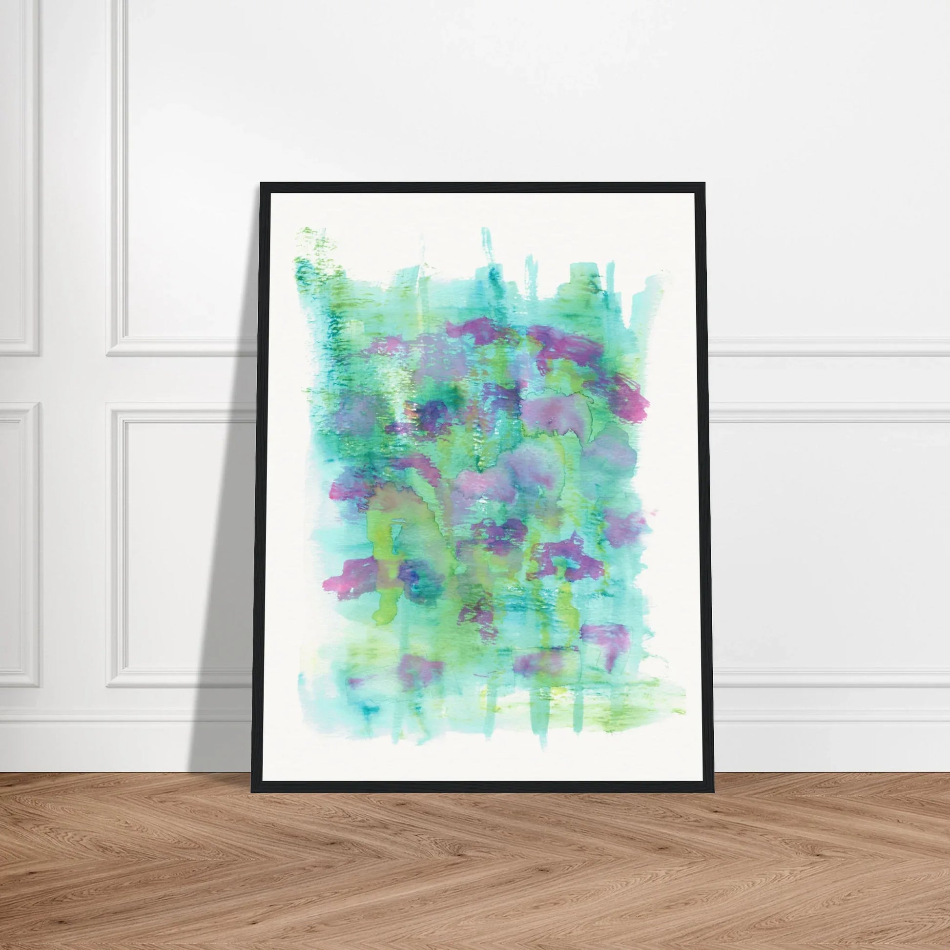 Museum-Quality Matte Paper Wooden Framed Poste Eclosions Sauvages - Laure Leprince - Artiste Peintre