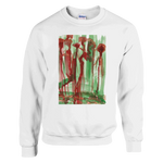 Sweatshirt Unisexe Classique Forest Choir – Impression Artistique Multicolore - Laure Leprince - Artiste Peintre