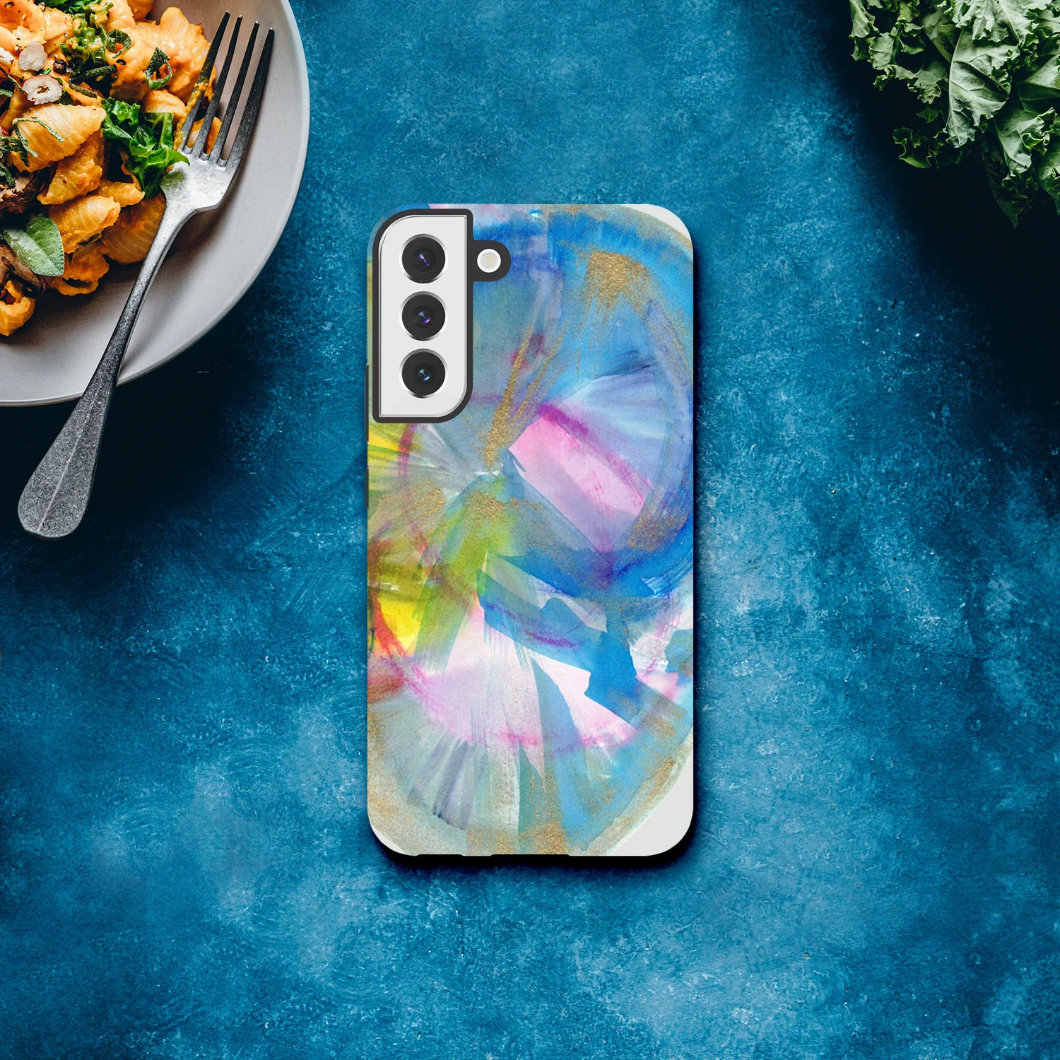 Premium Samsung Tough Case – Design Artistique Crystal Bloom - Laure Leprince - Artiste Peintre