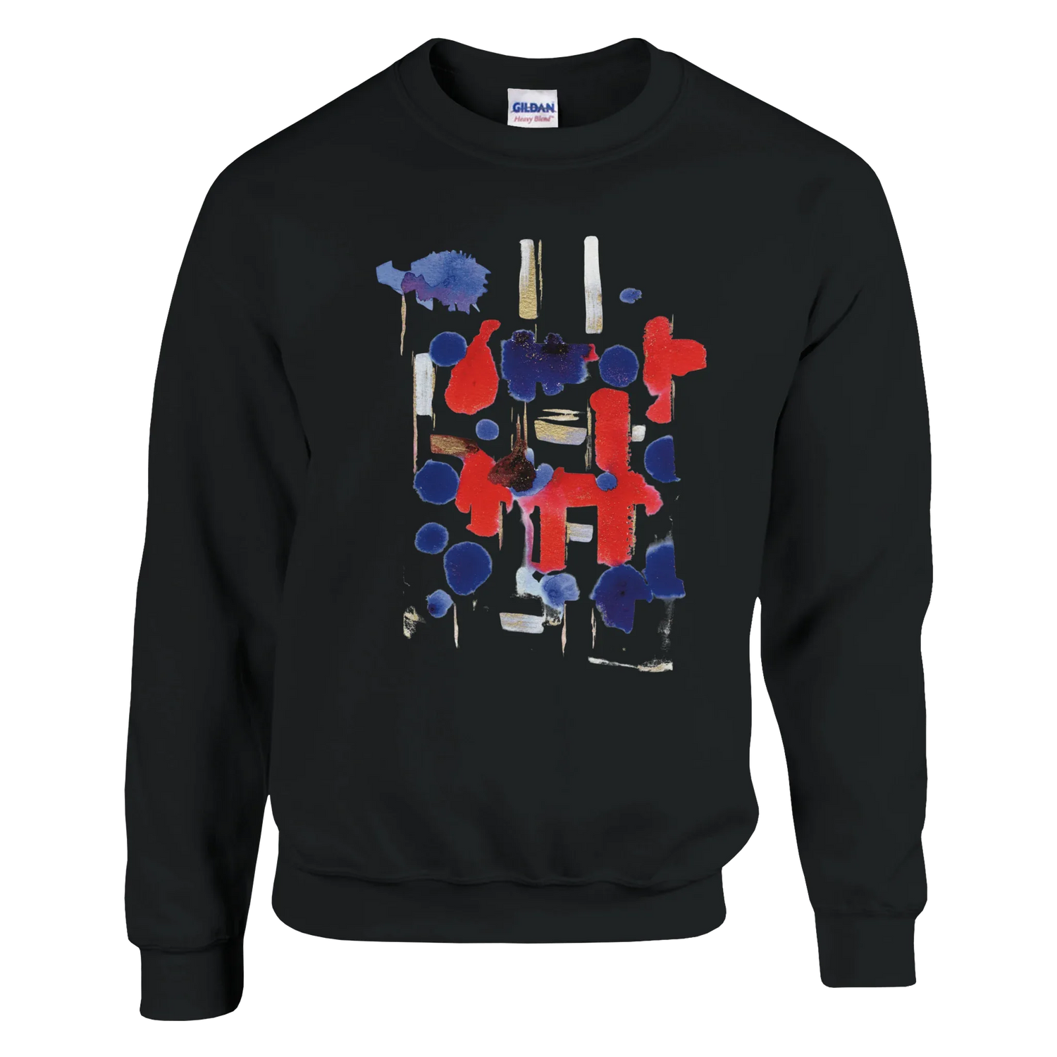 Sweatshirt Unisexe Premium Structure Carmione – Art abstrait par Laure Leprince - Laure Leprince - Artiste Peintre