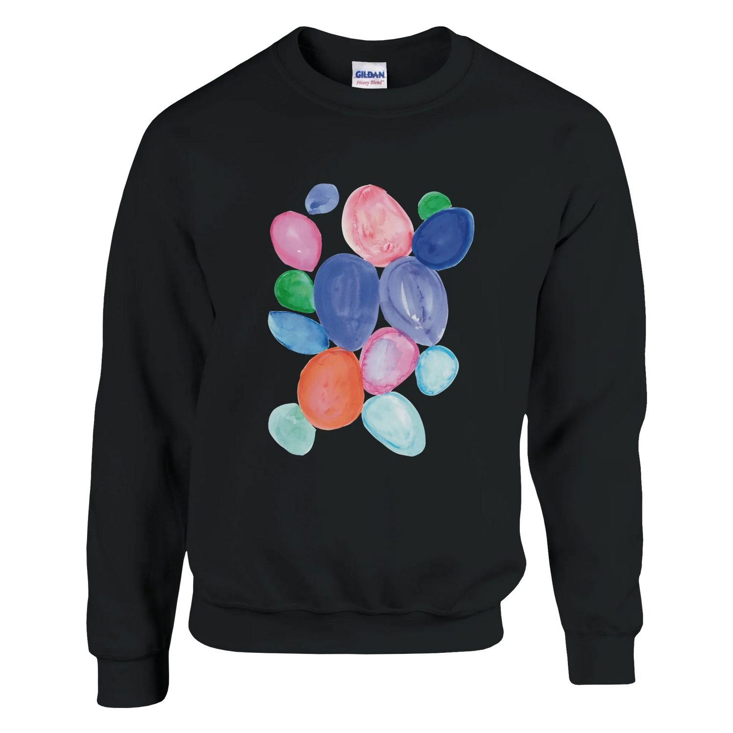 Sweatshirt Unisexe Classique – Impression Artistique Multicolore | Premium Cotton Blend - Laure Leprince - Artiste Peintre