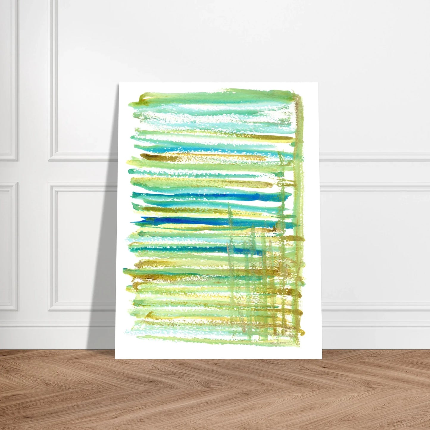 Affiche premium sur papier mat Trame – Art mural de qualité supérieure - Laure Leprince - Artiste Peintre