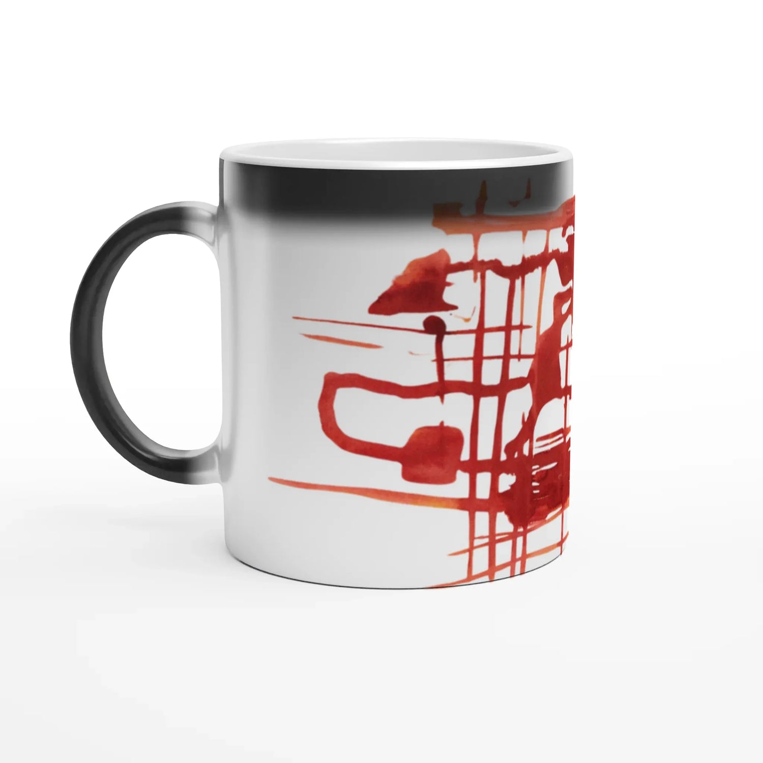 Mug magique en céramique 325 ml – Révèlez votre motif à la chaleur Solar Frame - Laure Leprince - Artiste Peintre