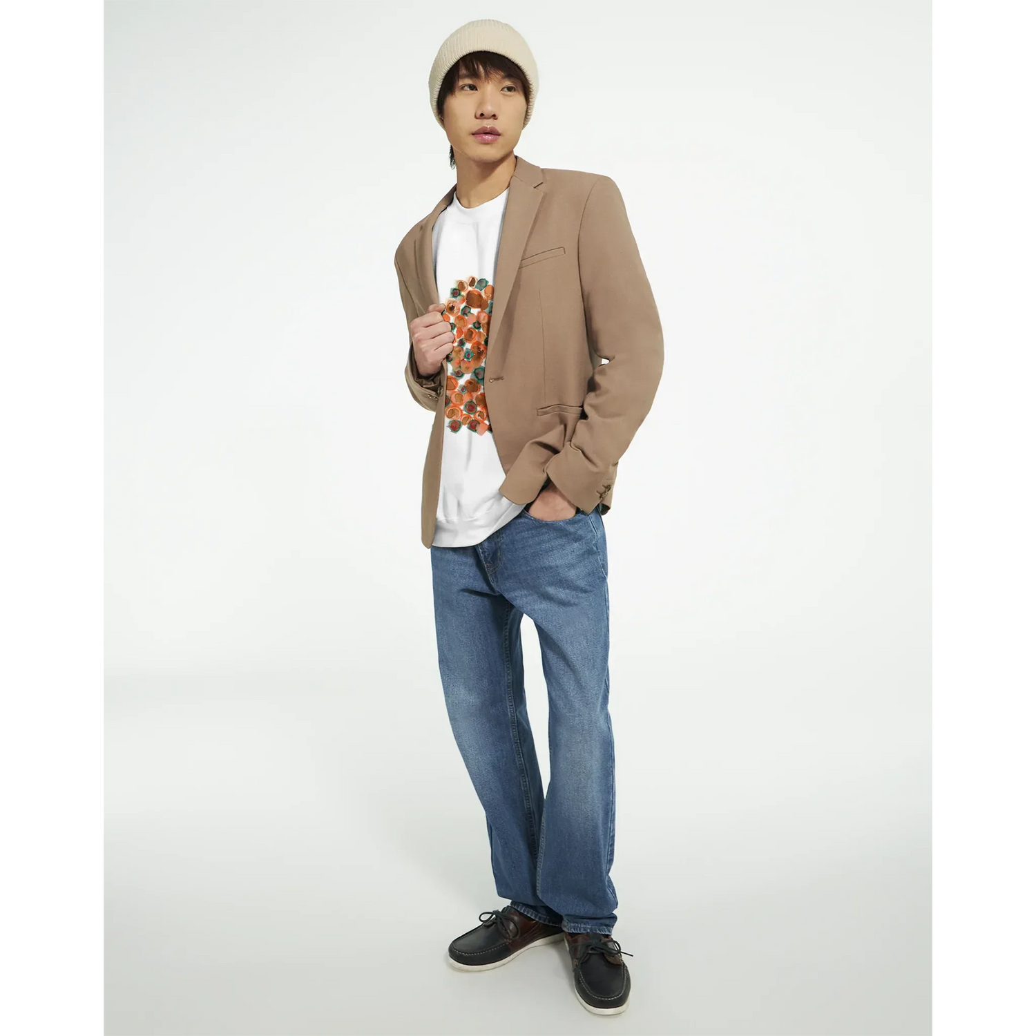 Sweatshirt Unisexe Classique Constellation D'ambre – Impression Artistique Multicolore | Premium Cotton Blend - Laure Leprince - Artiste Peintre