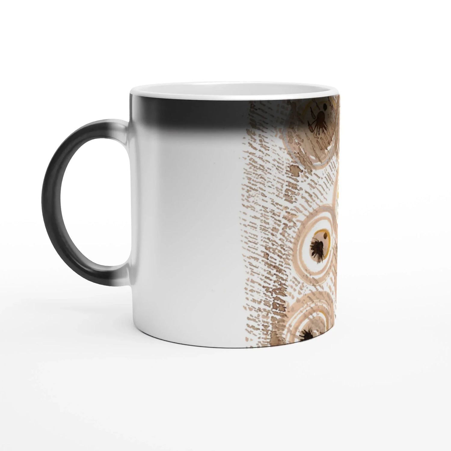 Mug magique en céramique 325 ml Sables stellaires – Révèlez votre motif à la chaleur - Laure Leprince - Artiste Peintre