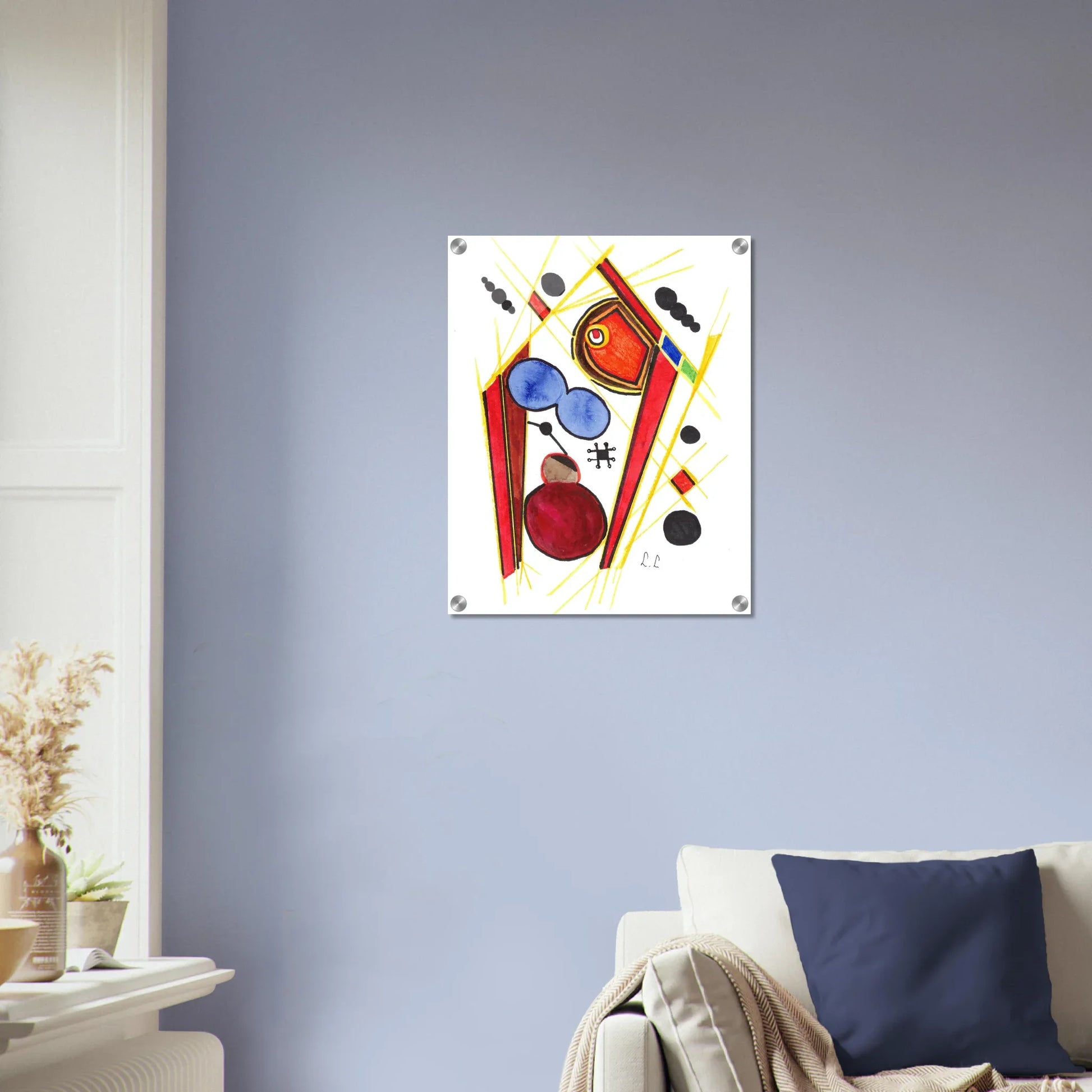Impression acrylique haut de gamme – Art mural moderne et lumineux - Laure Leprince - Artiste Peintre