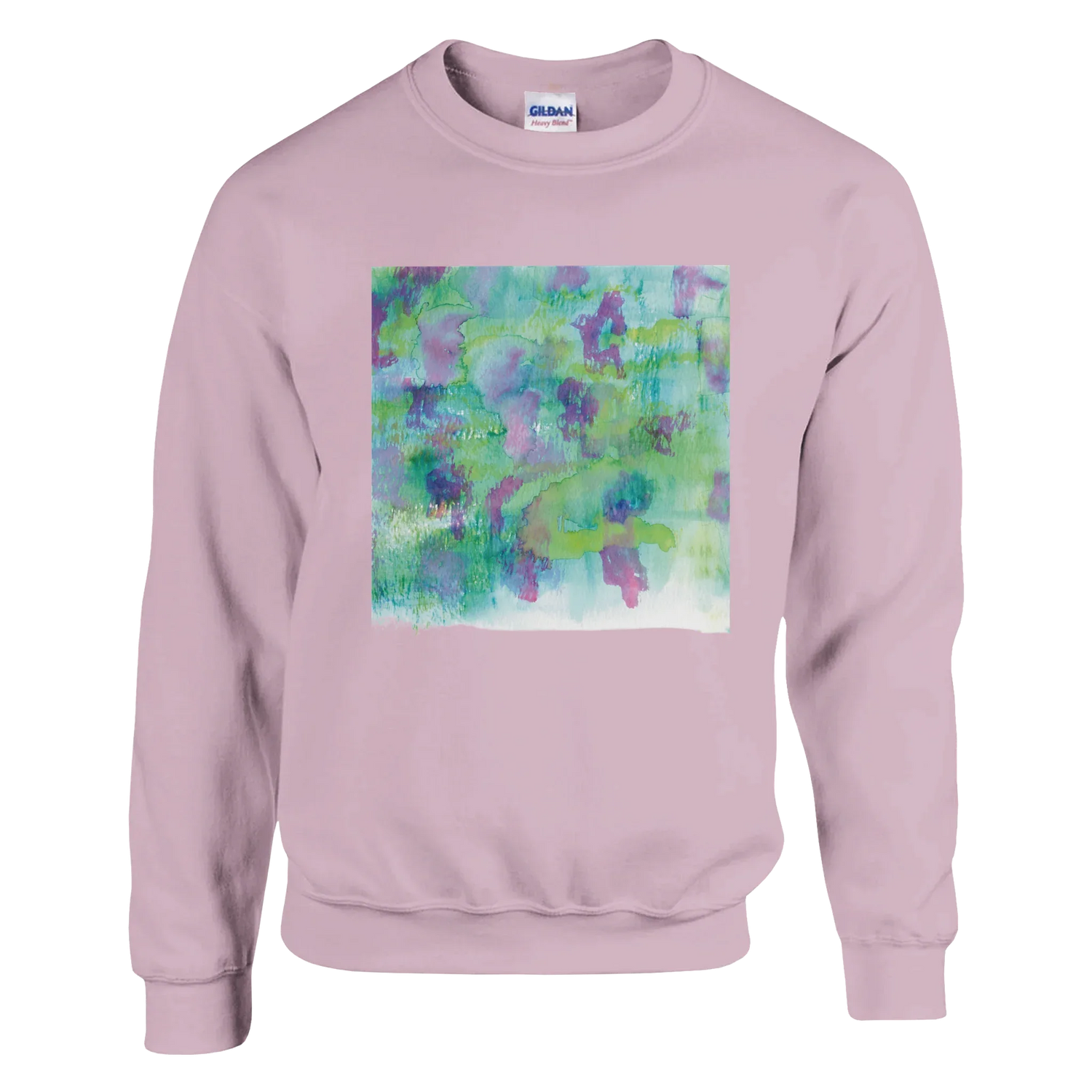 Sweatshirt Unisexe Classique Eclosions Sauvages – Impression Artistique Multicolore | Premium Cotton Blend - Laure Leprince - Artiste Peintre