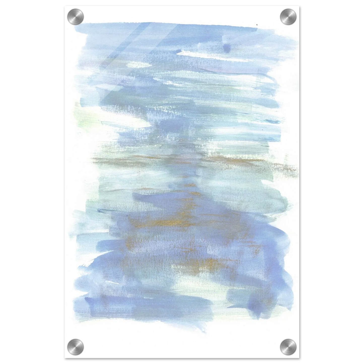 Impression sur acrylique brillante Silent Water | Art contemporain par Laure Leprince - Laure Leprince - Artiste Peintre