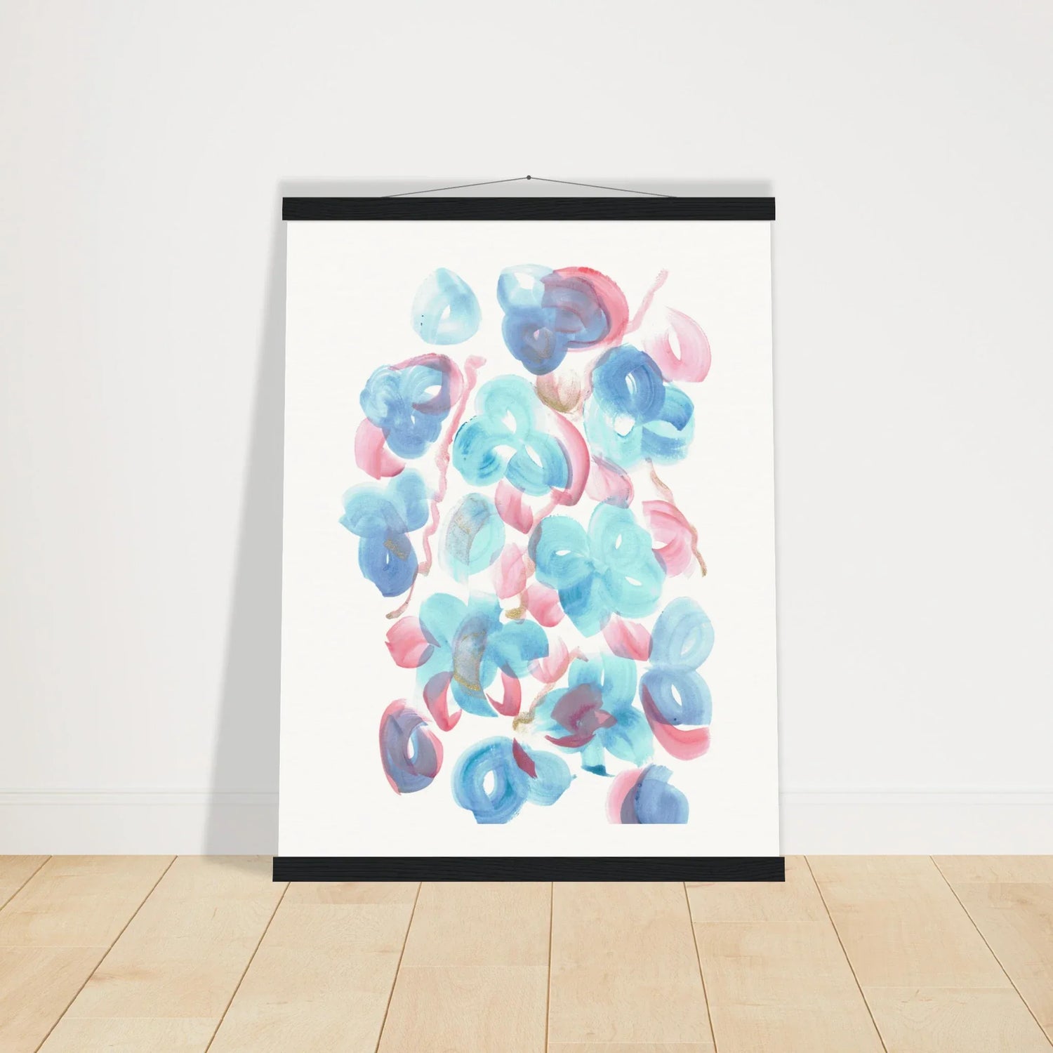 Museum-Quality Matte Paper Poster with Hanger Masque - Laure Leprince - Artiste Peintre