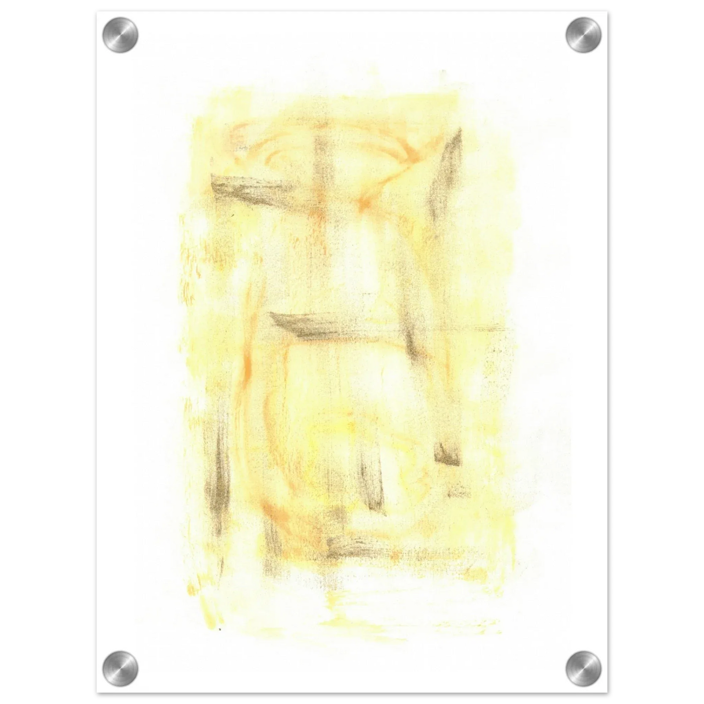 Impression sur acrylique brillante Golden Haze | Art contemporain par Laure Leprince - Laure Leprince - Artiste Peintre
