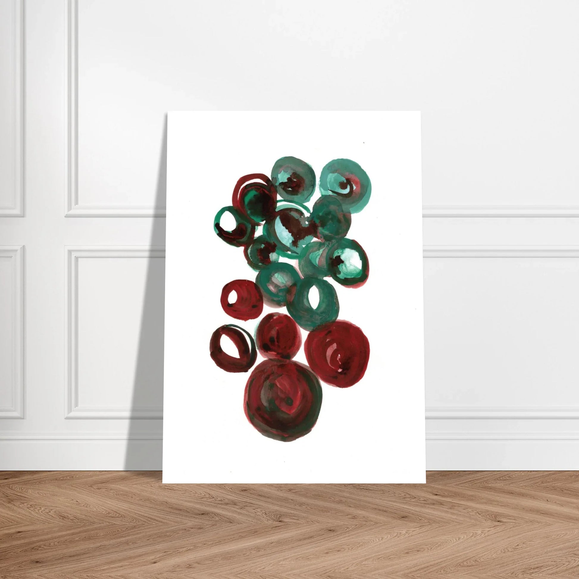 Premium Matte Paper Poster Aquarelle Originale RDJ3-15 - Laure Leprince - Artiste Peintre