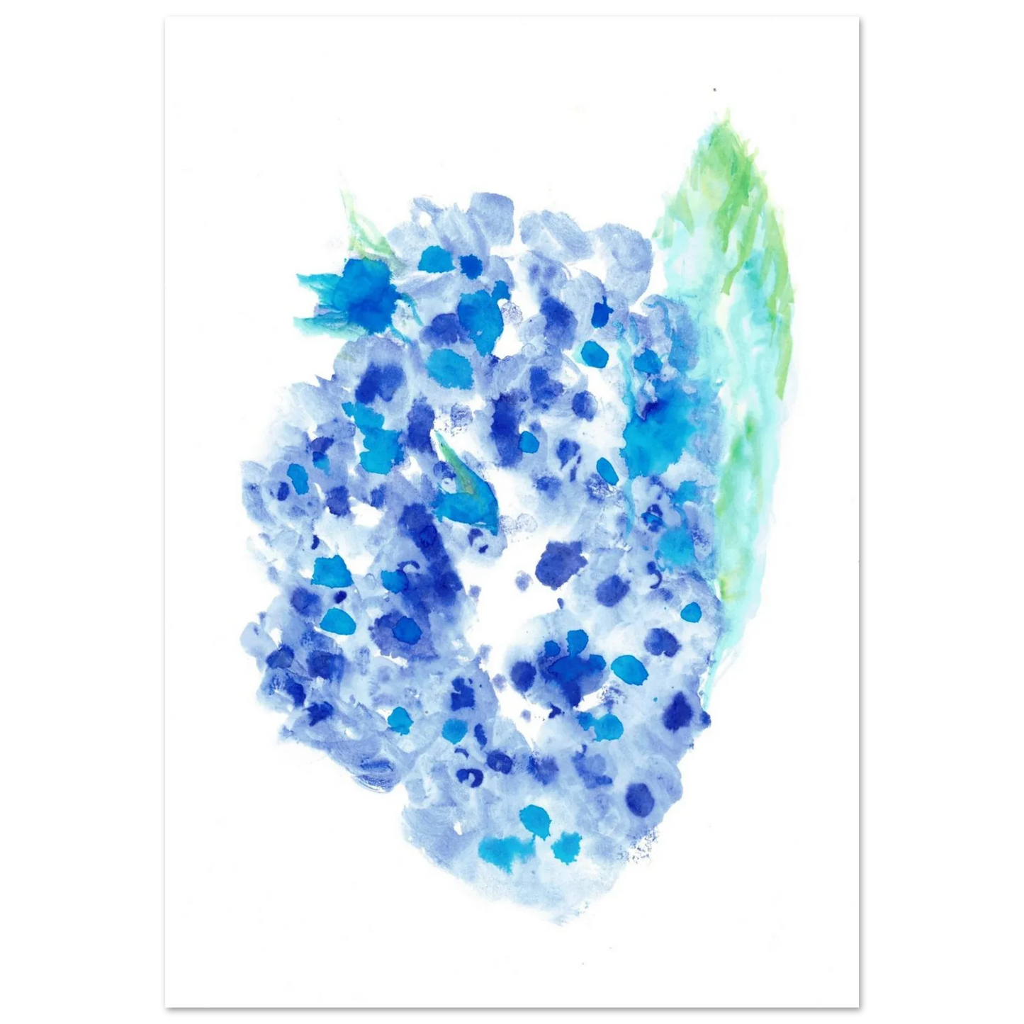 Premium Matte Paper Poster Aquarelle Originale RDJ3-2 - Laure Leprince - Artiste Peintre