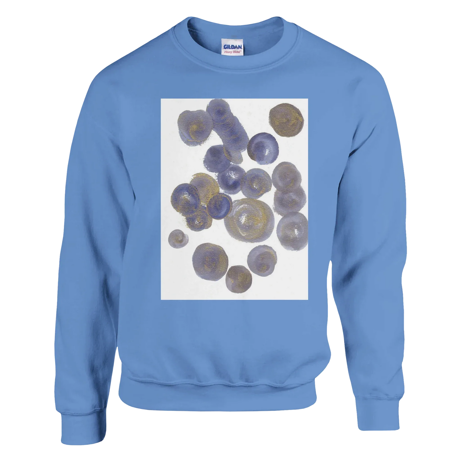 Sweatshirt Unisexe Classique Spheres – Impression Artistique Multicolore - Laure Leprince - Artiste Peintre