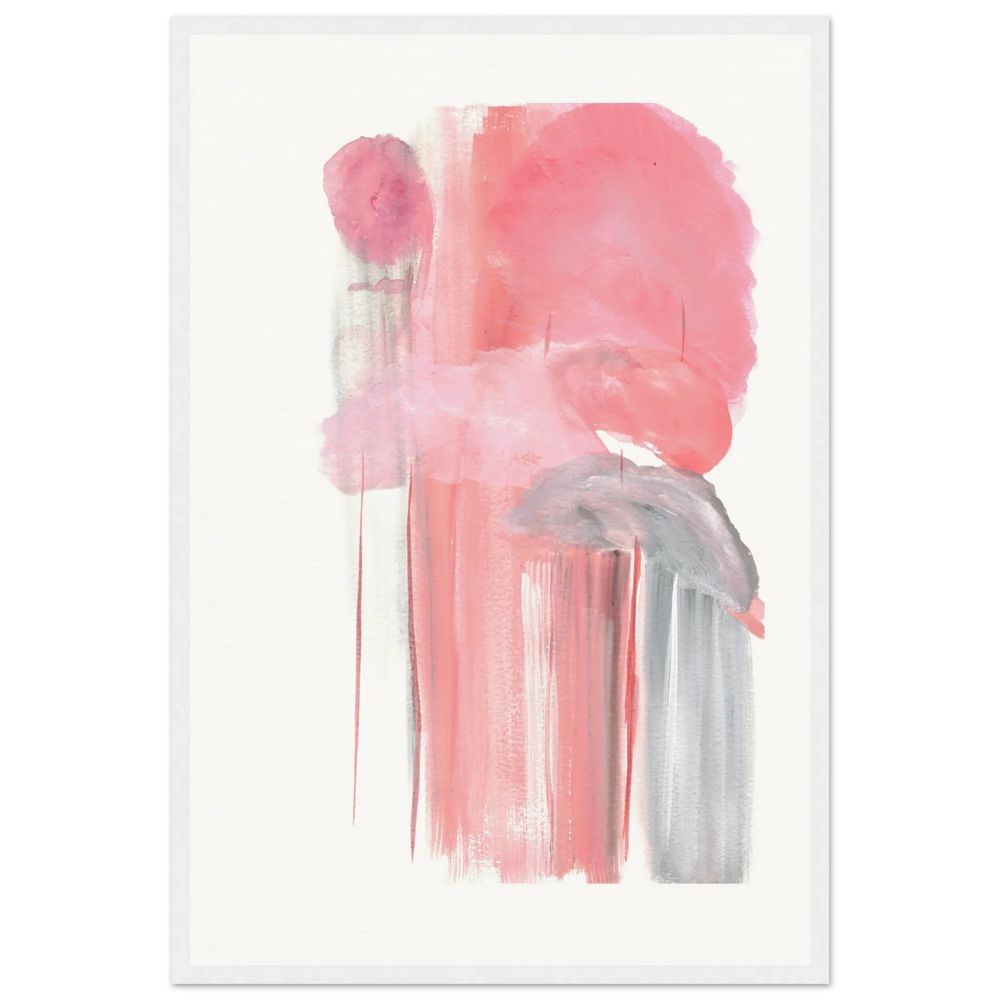 Affiche Encadrée Museum-Quality Matte Paper Wooden Framed Aurora Drift - Laure Leprince - Artiste Peintre