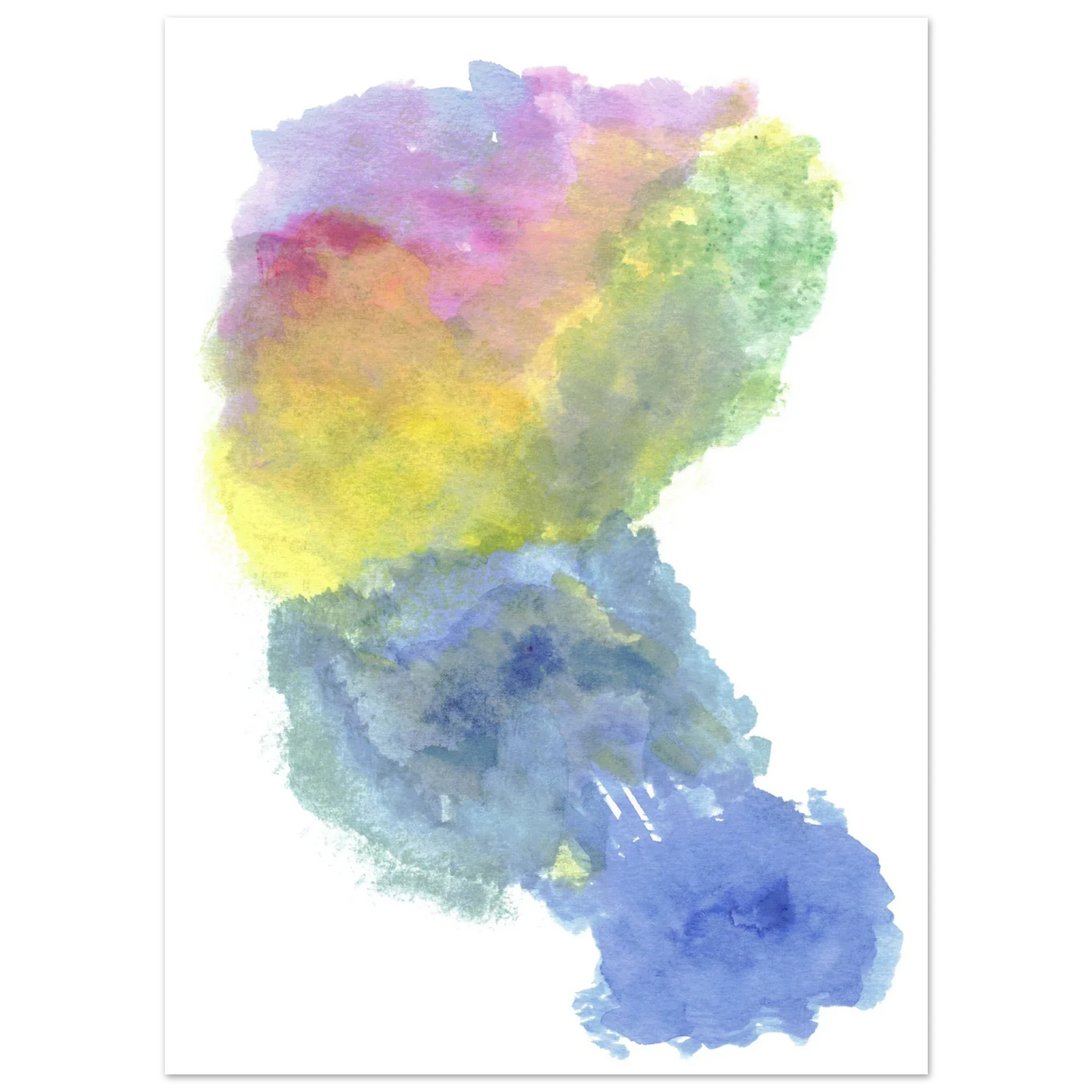 Affiche Premium Papier Mat – Aurora Drift Par l'Artiste Laure Leprince - Laure Leprince - Artiste Peintre