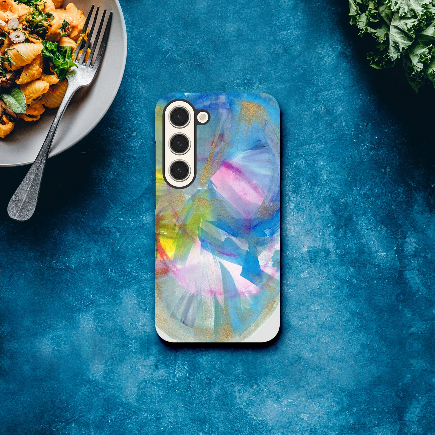 Premium Samsung Tough Case – Design Artistique Crystal Bloom - Laure Leprince - Artiste Peintre