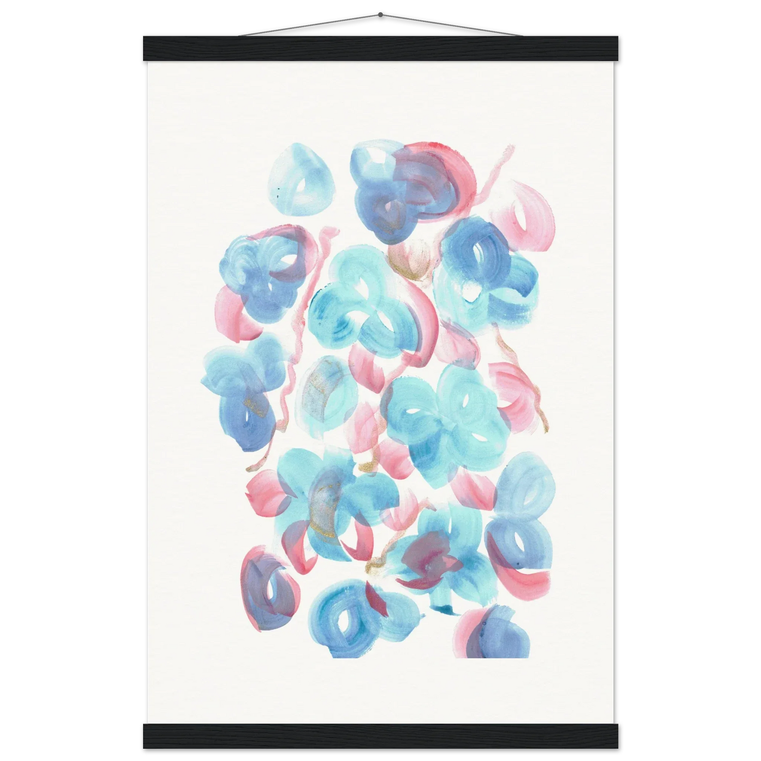 Museum-Quality Matte Paper Poster with Hanger Masque - Laure Leprince - Artiste Peintre