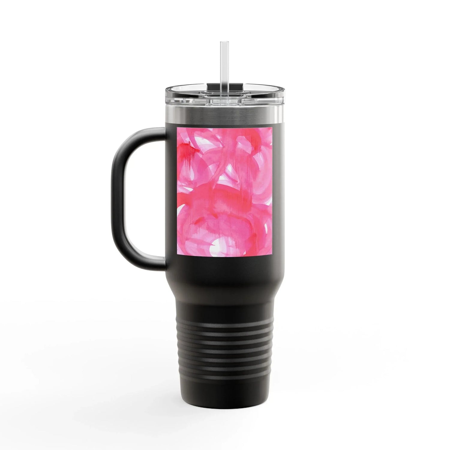 40oz Insulated Travel Mug – Ruy Drift Watercolor Design - Laure Leprince - Artiste Peintre